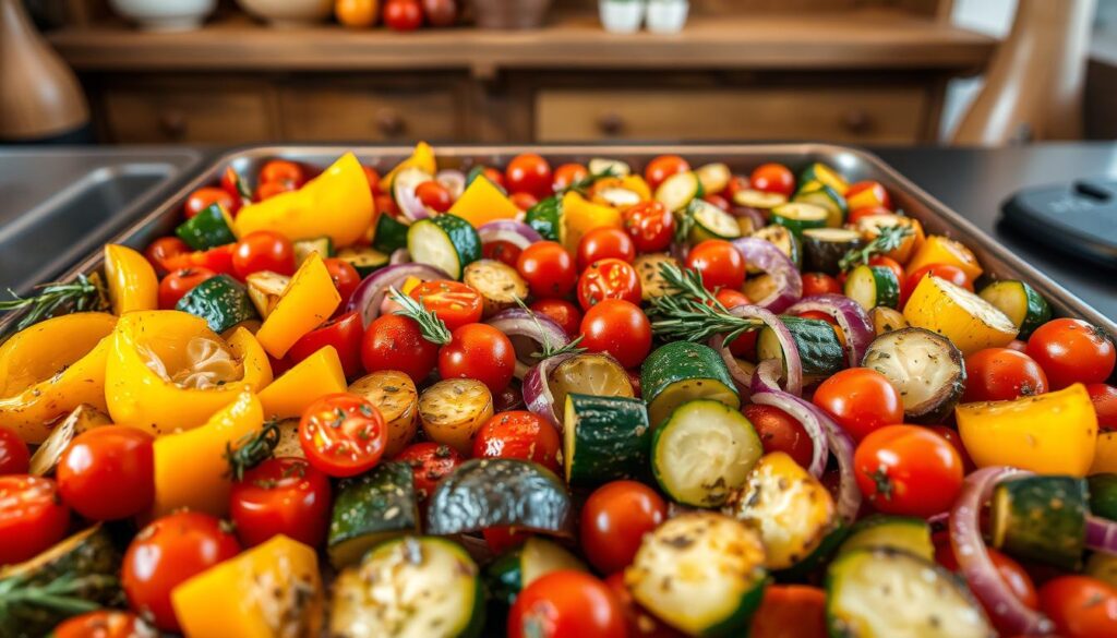 Vegetarian Sheet Pan Dinner