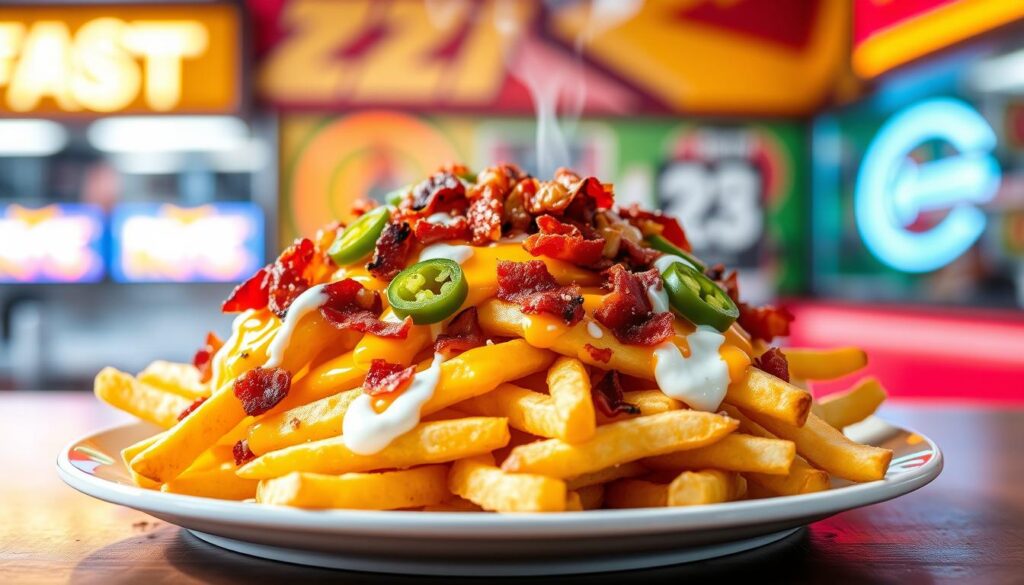 fast food loaded fries