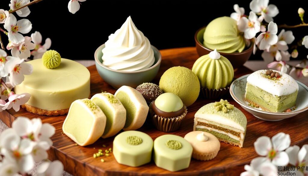 matcha desserts