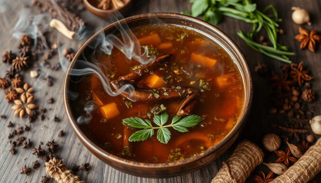 smoky broth