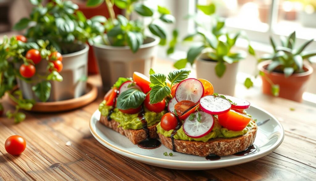 vegan avocado toast